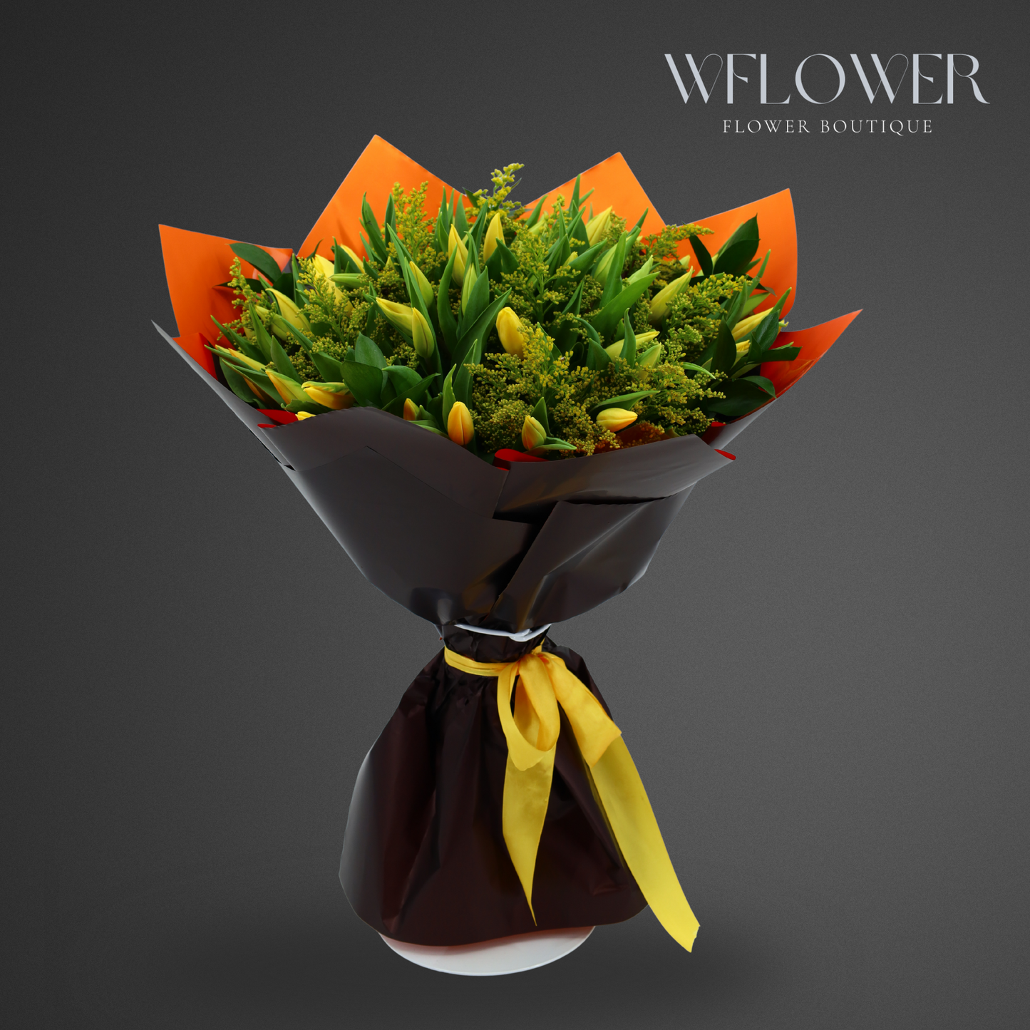 Golden Hour Tulips Signature Bouquet