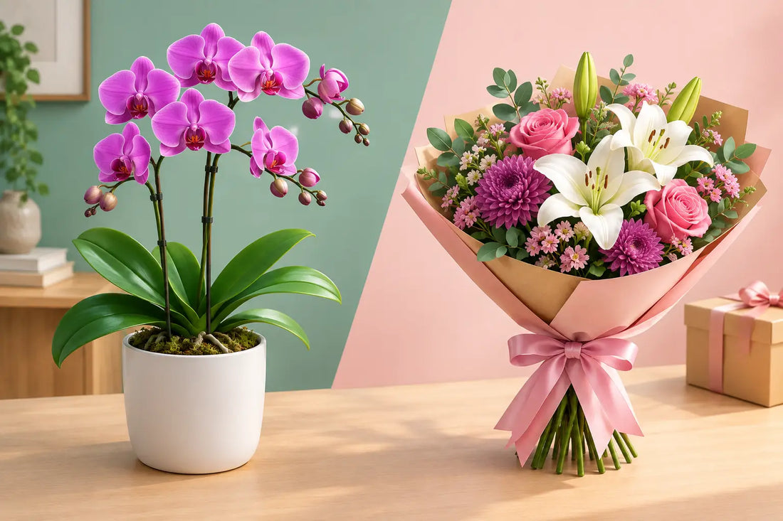 Orchid Plants Versus Cut Bouquets for Gifting