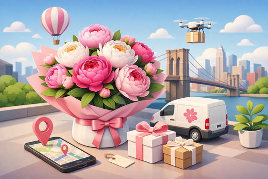Peony Bouquet Delivery Brooklyn: A Gift Guide