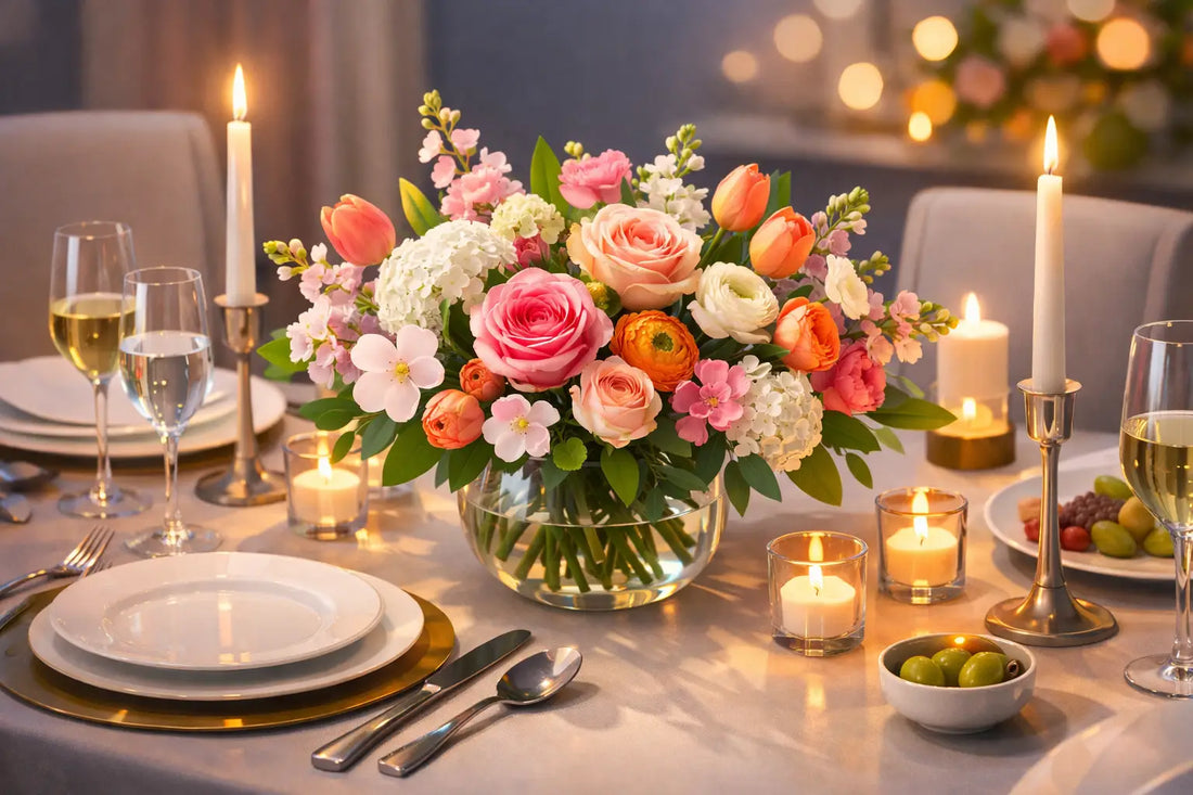 Flowers for Dinner Party That Set the Right Tone