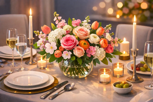 Flowers for Dinner Party That Set the Right Tone
