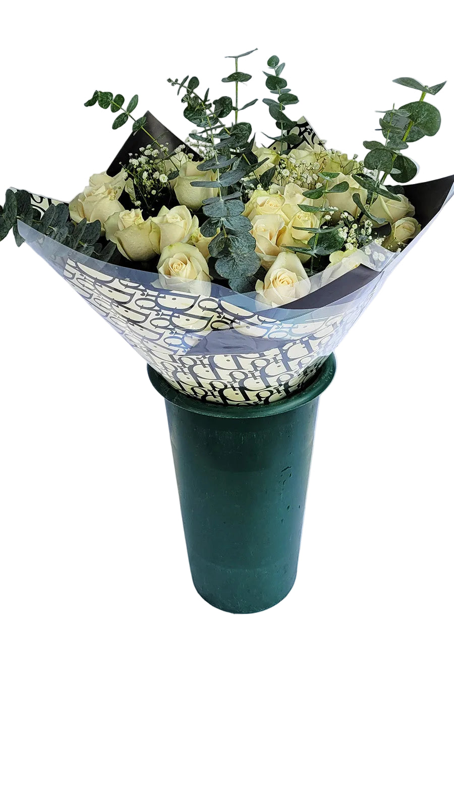 Yellow Roses Bouquet: 2 feet tall each rose