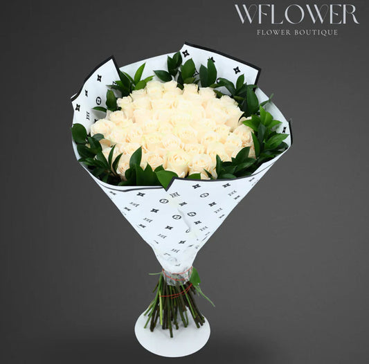 Premium 80cm Roses Bouquet (25 Stem)