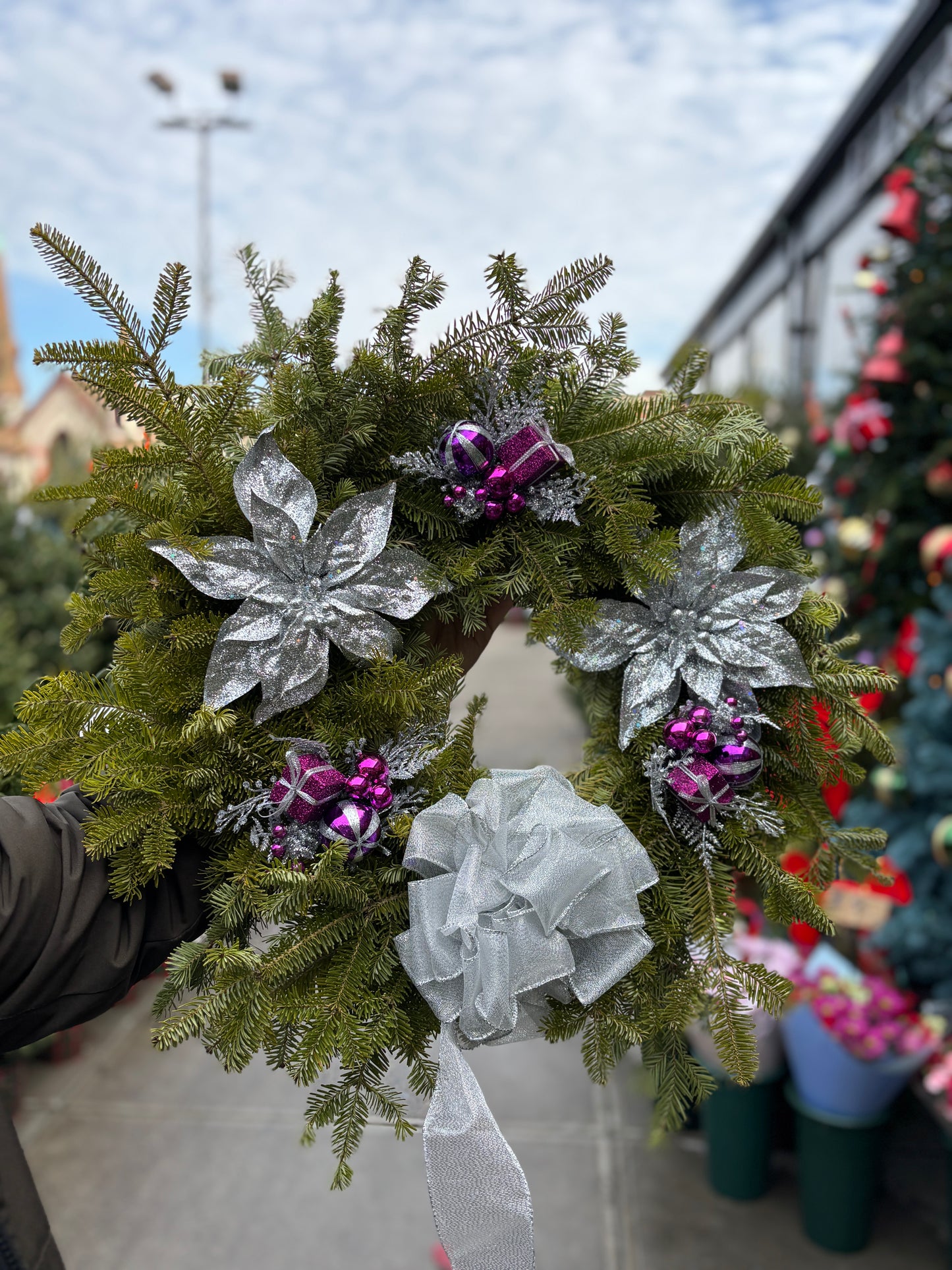 12-Inch Festive Wreath
