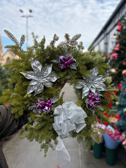 12-Inch Festive Wreath