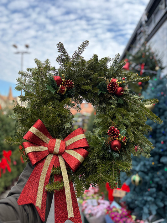 12-Inch Festive Wreath