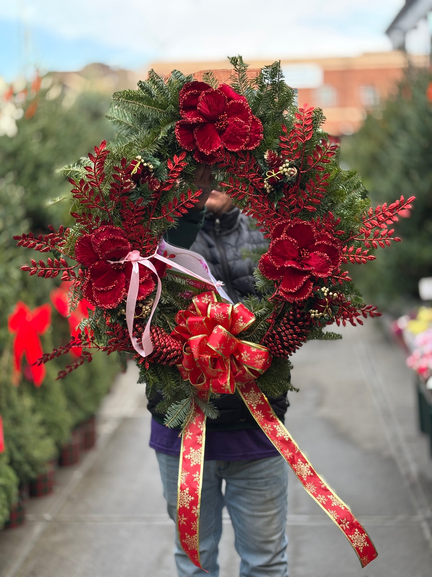 16-Inch Festive Wreath