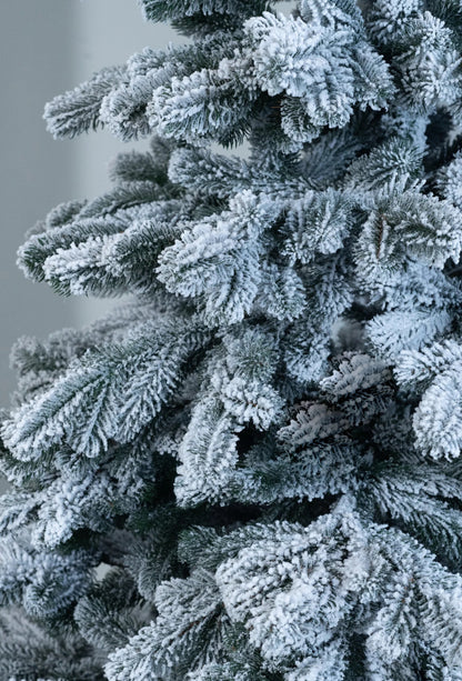 Snow-Kissed Evergreen Artificial Christmas Tree