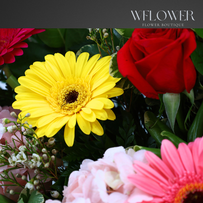 Radiant Bloom Basket