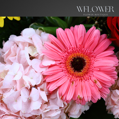 Radiant Bloom Basket