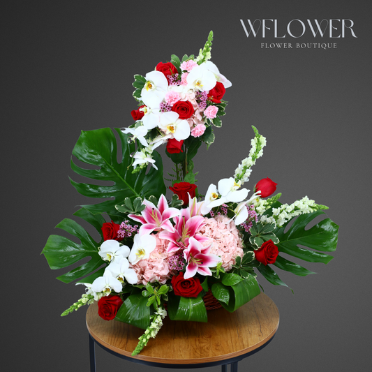 Orchid Whisper Basket