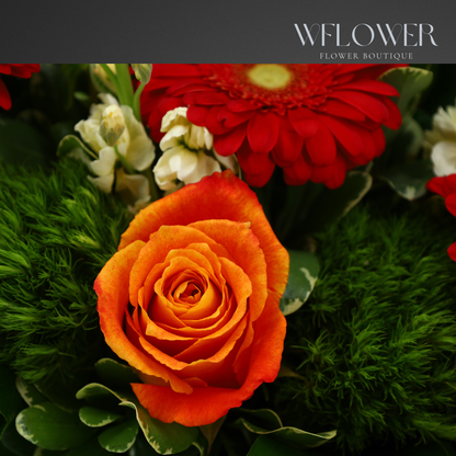 Sunset Radiance Basket