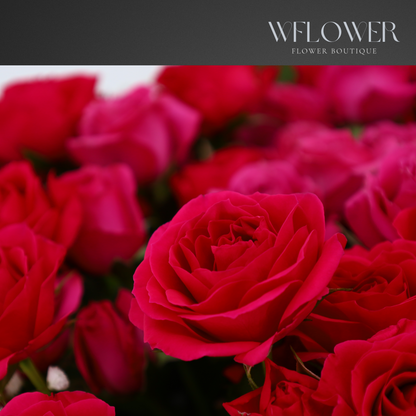 Scarlet Rhapsody Signature Bouquet