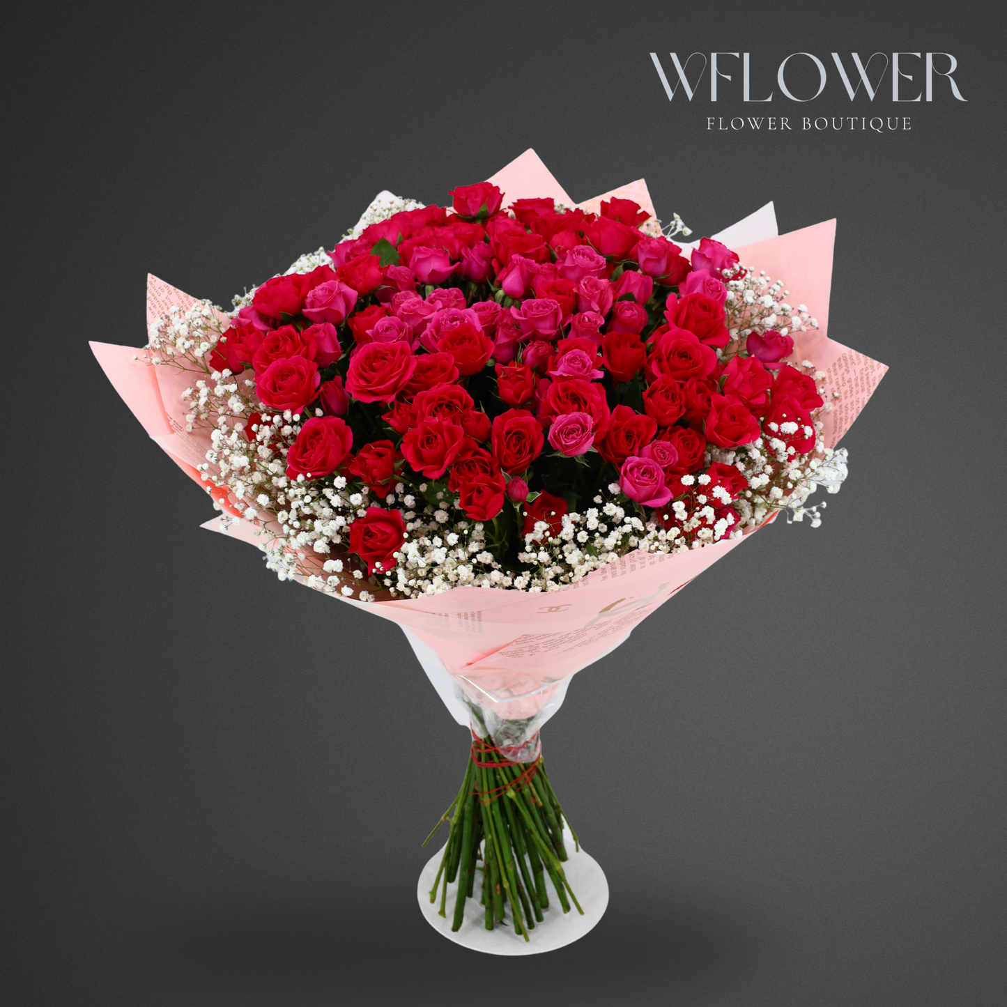 Scarlet Rhapsody Signature Bouquet