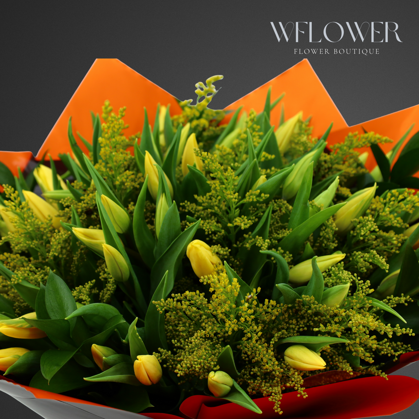 Golden Hour Tulips Signature Bouquet