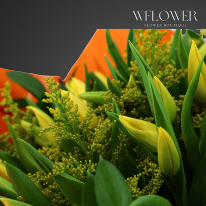 Golden Hour Tulips Signature Bouquet
