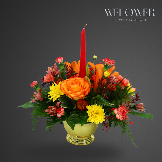 Solstice Glow Centerpiece