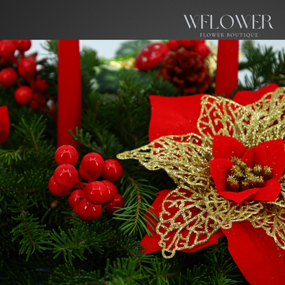 Fraser Fir Christmas Centerpiece – Multiple Styles Available