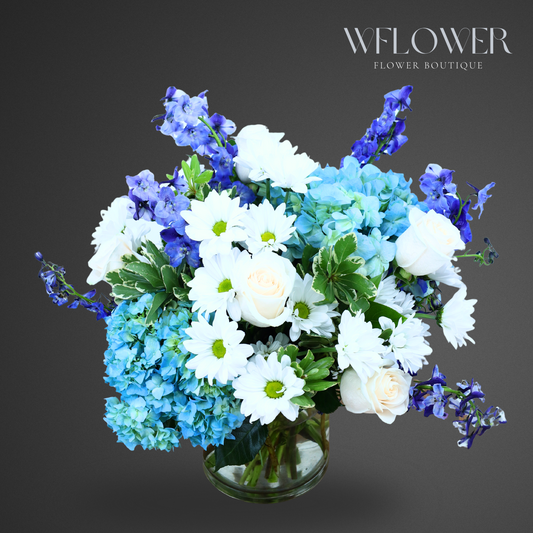 Whispering Skies Signature Vase