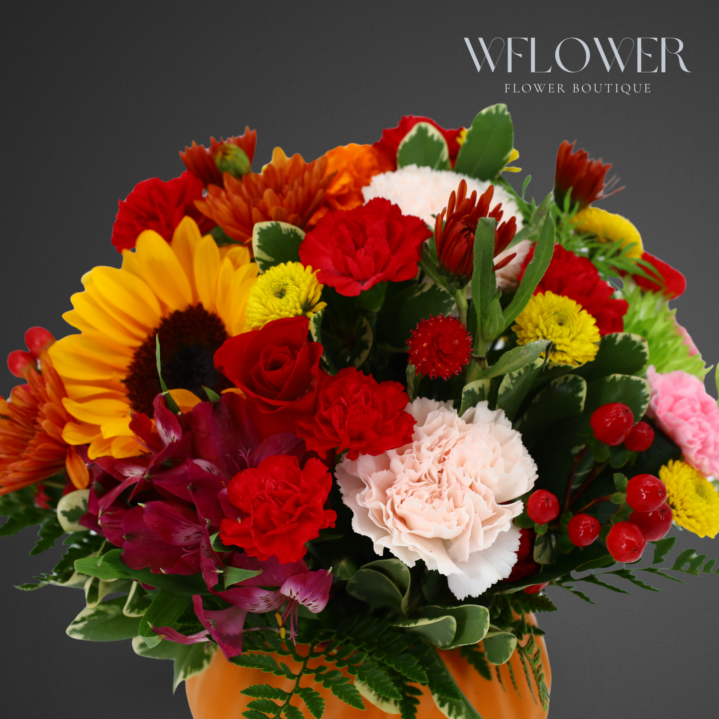 Scarlet Harvest Signature Vase