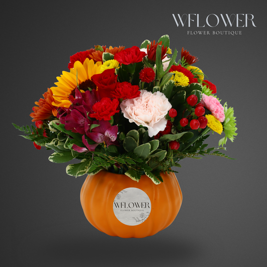 Scarlet Harvest Signature Vase
