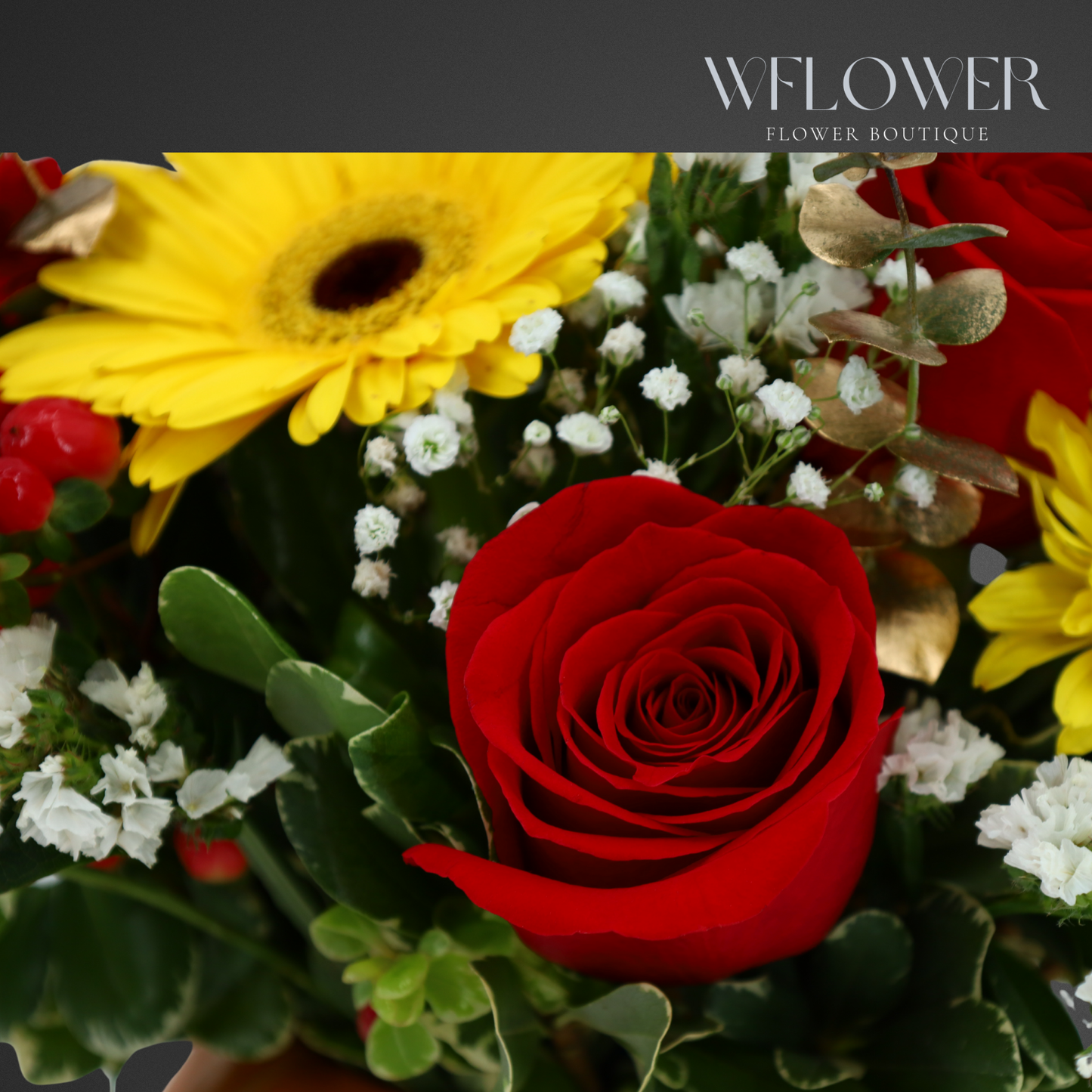 Crimson Glow Signature Vase