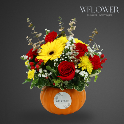Crimson Glow Signature Vase