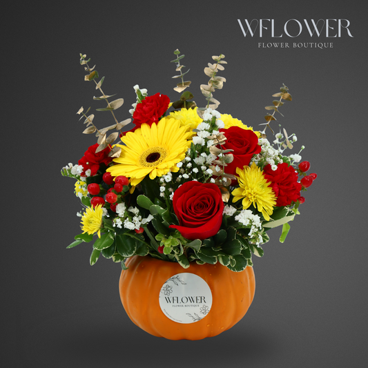 Crimson Glow Signature Vase