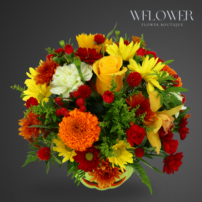 Pumpkin Spell Signature Vase