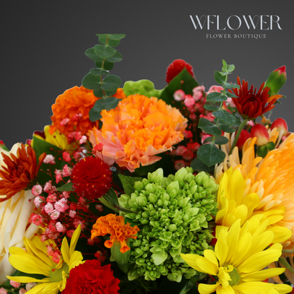 Autumn Lantern Signature Vase