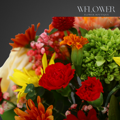 Autumn Lantern Signature Vase