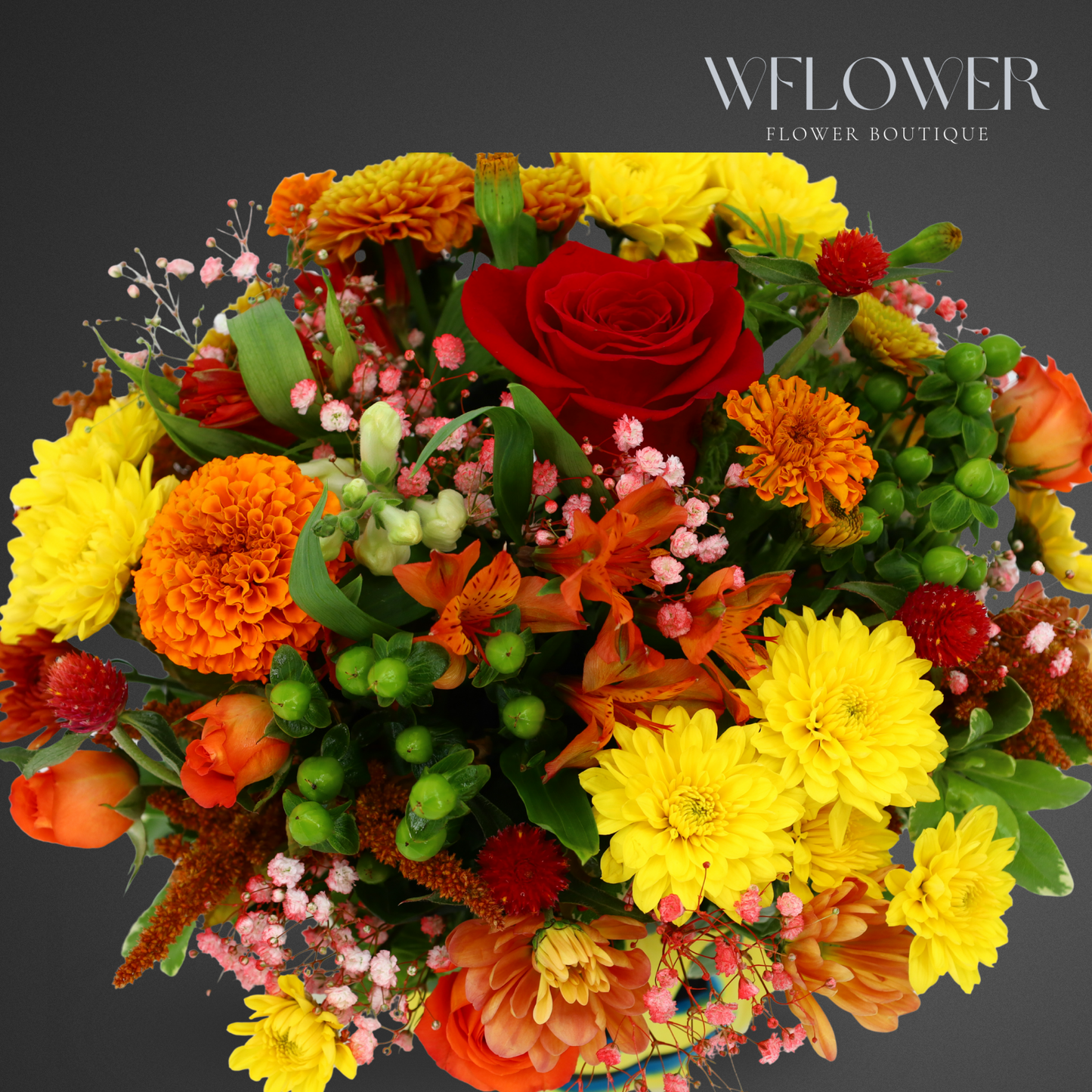 Pumpkin Bliss Signature Vase