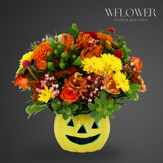 Pumpkin Bliss Signature Vase