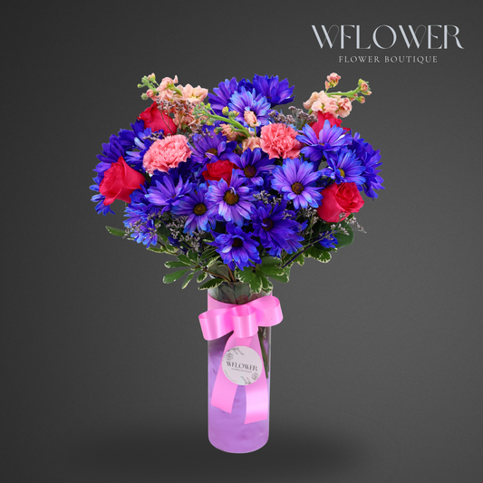 Amethyst Whisper Signature Vase